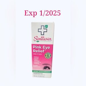 Similasan Pink Eye Relief 10 ml / 0.33 oz 01/2025.